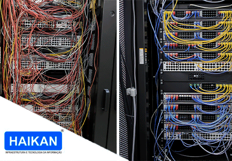 Erros Comuns em Racks e Patch-Panels (e Como a Haikan Evita Cada Um)